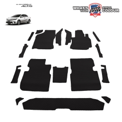 พรมปูพื้นรถยนต์ พรมกระดุม รถ TOYOTA ALTIS ปี 2014-2019 ชุดภายในห้องโดยสาร จำนวน 17 ชิ้น