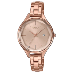 นาฬิกา คาสิโอ Casio SHEEN 3-HAND Analog SHE-4062 series รุ่น SHE-4062PG-4A ของแท้ รับประกัน1ปี