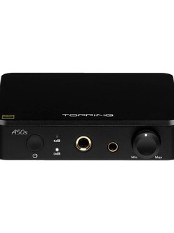 ขาย Topping A50S แอมป์หูฟังตั้งโต๊ะ รองรับ Hi-Res
