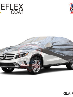 ผ้าคลุมรถเข้ารูป รถ BENZ GLA รหัส W156 ปี 2014-2022 ผ้าคลุมรถ ผ้าคลุมกันแดด กันไอร้อน กันน้ำ รุ่น REFLEX COAT