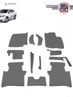 พรมปูพื้นรถยนต์ พรมกระดุม รถ HONDA CITY ปี 2008-2013 ชุดภายในห้องโดยสาร จำนวน 12 ชิ้น