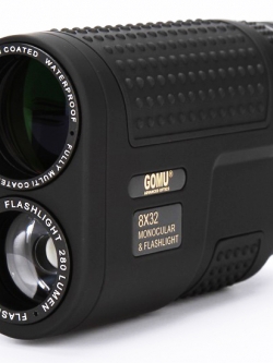 กล้องส่องทางไกล ตาเดียว พร้อมไฟฉาย GOMU 8X32