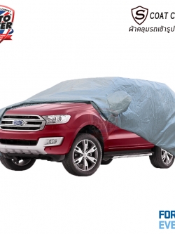 ผ้าคลุมรถเข้ารูป 100% รถ FORD EVEREST TITANIUM + ปี 2015-2020 รุ่น S-Coat Cover