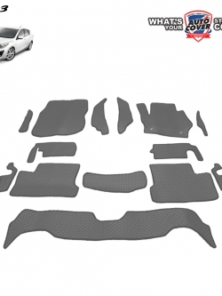 พรมปูพื้นรถยนต์ พรมกระดุม รถ MAZDA 3 (BL) 4-5 Door ปี 2011-2014 ชุดภายในห้องโดยสาร จำนวน 14 ชิ้น