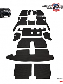 พรมกระดุม Super Save รถ CHEVROLET TRAILBLAZER ชุดปูเต็มคัน+แผ่นท้าย+หลังพนักพิง จำนวน 14 ชิ้น