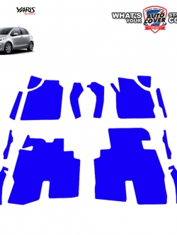 สินค้า PROMOTION! ลด 20% รถ TOYOTA YARIS ปี 2008-2013 พรมกระดุม Super Save ชุด Full ภายในห้องโดยสาร จำนวน 14 ชิ้น สีน้ำเงิน