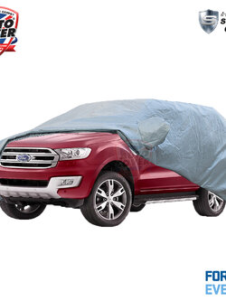 ผ้าคลุมรถยนต์เข้ารูป รถ FORD EVEREST TITANIUM ปี 2015-2022 ผ้าคลุมรถรุ่น SILVER COAT