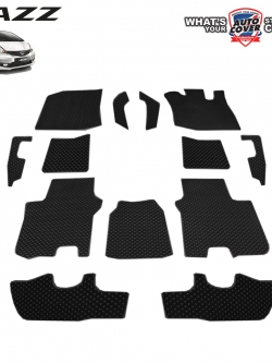 พรมปูพื้นรถยนต์ พรมกระดุม รถ HONDA JAZZ (GE) ปี 2008-2013 ชุดภายในห้องโดยสาร จำนวน 13 ชิ้น
