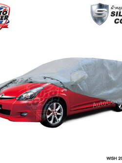 ผ้าคลุมรถยนต์เข้ารูป รถ TOYOTA WISH ปี 2003-2010 ผ้าคลุมรถรุ่น SILVER COAT