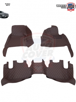 พรมรถยนต์เข้ารูป 6D รถ MERCEDES BENZ E CLASS รหัสตัวถัง W213 ปี 2016-2021 ชุดภายในห้องโดยสาร จำนวน 3 ชิ้น