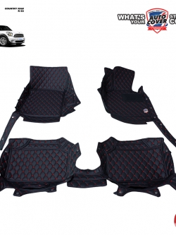 พรมปูพื้นรถยนต์ 6D รถ MINI COUNTRYMAN รหัสตัวถัง R60 ชุดภายในห้องโดยสาร จำนวน 3 ชิ้น