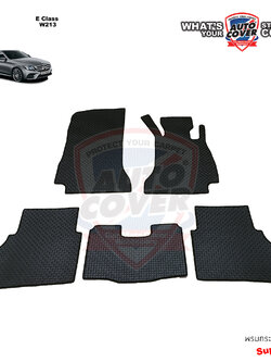 พรมปูพื้นรถยนต์ พรมกระดุม รถ BENZ E CLASS W213 ปี 2017-2021 ชุดพรมพื้นรถ จำนวน 5 ชิ้น