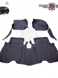 พรมปูพื้นรถยนต์ 6D รถ HONDA HRV ปี 2014-2020 พรมรถยนต์ ชุดภายในห้องโดยสาร จำนวน 3 ชิ้น