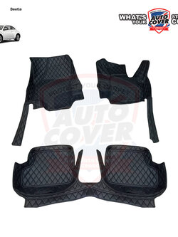 พรมรถยนต์ 6D รถ VW BEETLE ปี 2012-2018 ชุดภายในห้องโดยสาร จำนวน 3 ชิ้น