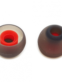 ขาย x-tips Red จุกยางเนื้อหนา แกนแดงขนาด 4mm 1 แพค 6 คู่ มี 3 ขนาด