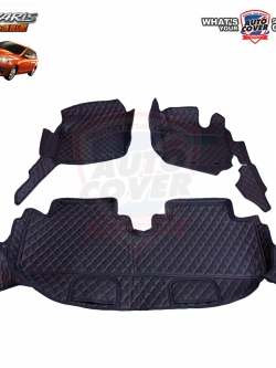 พรมปูพื้นรถยนต์ 6D รถ TOYOTA YARIS ปี 2014-2018 พรมรถยนต์ชุดภายในห้องโดยสาร จำนวน 3 ชิ้น