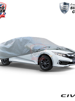 ผ้าคลุมรถยนต์เข้ารูป รถ HONDA CIVIC SEDAN (FC) ปี 2016-2021 ผ้าคลุมรถรุ่น SILVER COAT