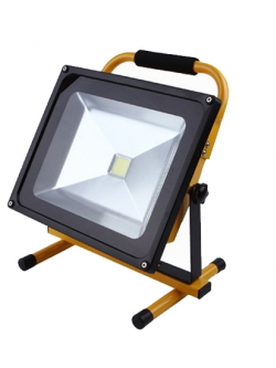 SPOT light แบบชาร์จ 50W สี เหลือง