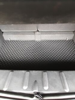 พรมท้ายฝากระโปรงรถ MINI COOPER GEN1 รหัส R50 R52 R53 พรมกระดุมแผ่นท้ายสัมภาระ จำนวน 1 ชิ้น