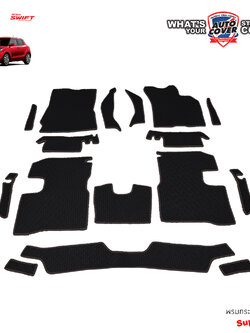 พรมปูพื้นรถยนต์ พรมกระดุม รถ SUZUKI SWIFT ปี 2018-2022 ชุดภายในห้องโดยสาร จำนวน 16 ชิ้น