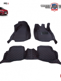พรมรถยนต์ 6D รถ MG 3 ชุดภายนห้องโดยสาร จำนวน 3 ชิ้น