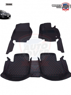 พรมรถยนต์ 6D รถ NISSAN TEANA ปี 2013- 2019 (J33) ชุดภายในห้องโดยสาร จำนวน 3 ชิ้น