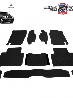 พรมปูพื้นรถยนต์ พรมกระดุม รถ NISSAN FRONTIER NAVARA 4 DOOR ชุดภายในห้องโดยสาร จำนวน 10 ชิ้น