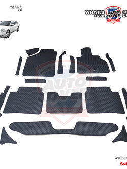 พรมปูพื้นรถยนต์ พรมกระดุม รถ NISSAN TEANA J31 ปี 2004-2008 ชุดภายในห้องโดยสาร จำนวน 17 ชิ้น