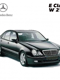 พรมดักฝุ่นไวนิล ORIGINAL รถ Benz E Class รหัส W 210 ชุดภายในห้องโดยสาร จำนวน 5 ชิ้น