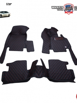 พรมปูพื้นรถยนต์ 6D รถ MERCEDES BENZ E COUPE 2 DOOR W207 ชุดภายในห้องโดยสาร จำนวน 3 ชิ้น