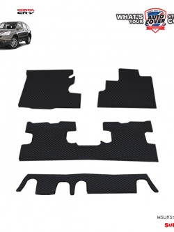 พรมปูพื้นรถยนต์ พรมกระดุม รถ HONDA CRV (Gen 3) ปี 2007-2012 ชุดภายในห้องโดยสาร จำนวน 4 ชิ้น