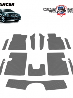 พรมปูพื้นรถยนต์ พรมกระดุม รถ MITSUBISHI NEW LANCER ปี 2005-2015 ชุดภายในห้องโดยสาร จำนวน 12 ชิ้น