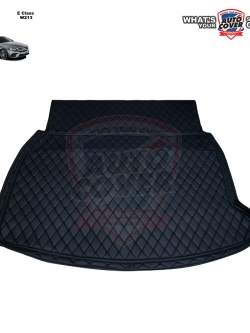 พรมท้ายสัมภาระเข้ารูป 6 D รถ MERCEDES BENZ E CLASS รหัสตัวถัง W213 จำนวน 1 ชิ้น