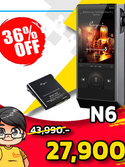 ขาย Cayin N6ii สุดยอด DAP พกพาที่มาพร้อมลูกเล่นถอดอัพเกรด Motherboard ด้านเสียงได้