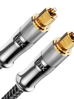 ERTK Gold Hi-Fi Audio สายสัญญาณเสียง Optcal SPDIF แบบ 5.1 ประกันศูนย์ไทย