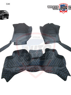 พรมปูพื้นรถยนต์ 6D รถ VOLVO C40 ปี 2023-2027 พรมรถยนต์ ชุดภายในห้องโดยสาร จำนวน 3 ชิ้น