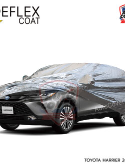 ผ้าคลุมรถเข้ารูป รถ TOYOTA HARRIER ปี 2014-2018 ผ้าคลุมรถกันแดด กันไอร้อน กันน้ำ รุ่น REFLEX COAT