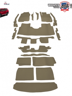 สินค้า PROMOTION! ลด 20% HONDA CRV GEN 5 รุ่น 7 ที่นั่ง ปี 2017-2022 พรมกระดุม Super Save ชุดเต็มคัน จำนวน 17 ชิ้น สีน้ำตาล