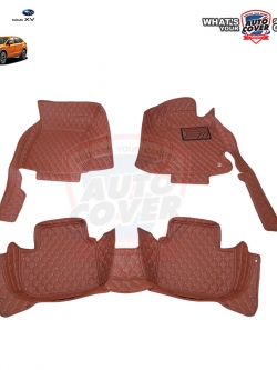 พรมรถยนต์ 6D Leather Car Mat รถ SUBARU XV ปี 2012-2018 ชุดภายนห้องโดยสาร จำนวน 3 ชิ้น
