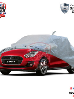 ผ้าคลุมรถยนต์เข้ารูป รถ SUZUKI SWIFT ปี 2018-2023 ผ้าคลุมรถรุ่น SILVER COAT