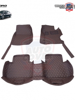 พรมปูพื้นรถยนต์ 6D รถ HONDA ACCORD (GEN 9) ปี 2013-2018 พรมรถยนต์ ชุดภายในห้องโดยสาร จำนวน 3 ชิ้น