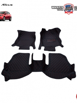 พรมรถยนต์ 6 D รถ FORD FOCUS ปี 2012-2018 ชุดภายในห้องโดยสาร จำนวน 3 ชิ้น