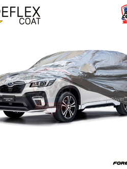 ผ้าคลุมรถเข้ารูป 100% รถ SUBARU FORESTER ปี 2019-2023 ผ้าคลุมกันแดด กันไอร้อน กันน้ำ รุ่น REFLEX COAT