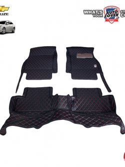 พรมรถยนต์ 6D รถ CHEVROLET CRUZE ปี 2010-2018 ชุดภายในห้องโดยสาร จำนวน 3 ชิ้น
