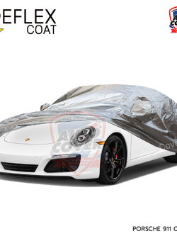ผ้าคลุมรถเข้ารูป รถ PORSCHE 911 CARRERA ปี 2011-2020 ผ้าคลุมกันแดด กันไอร้อน กันน้ำ รุ่น REFLEX COAT