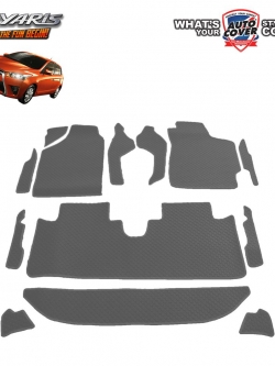 พรมรถยนต์ รถ TOYOTA YARIS 5 ประตู ปี 2014-2017 พรมกระดุม ชุดภายในห้องโดยสาร จำนวน 13 ชิ้น