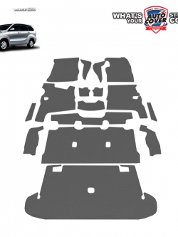 พรมปูพื้นรถยนต์ พรมกระดุม รถ TOYOTA AVANZA ปี 2012-2016 ชุดเต็มคันรวมแผ่นท้าย จำนวน 16 ชิ้น