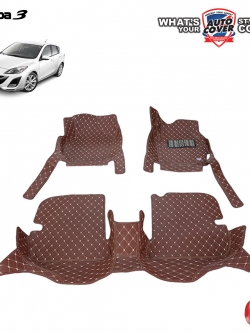 พรมรถยนต์ 6D รถ MAZDA 3 (BL) 4-5 DOOR ปี 2011-2014 ชุดภายในห้องโดยสาร จำนวน 3 ชิ้น