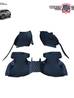 พรมรถยนต์ 6 D Leather Car Mat รถ TOYOTA CROSS ปี 2020-2025 ชุดภายในห้องโดยสาร จำนวน 3 ชิ้น