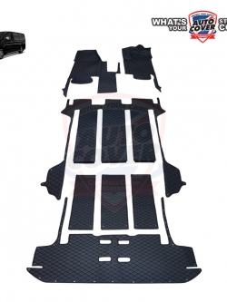 พรมปูพื้นรถยนต์ 6D รถ TOYOTA MARJESTY พรมรถยนต์ ชุดเต็มคันรวมท้าย จำนวน 7 ชิ้น